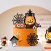 Spider Spider Web Cake Toppers Paper Happy Birthday Decoration  Home Decoration