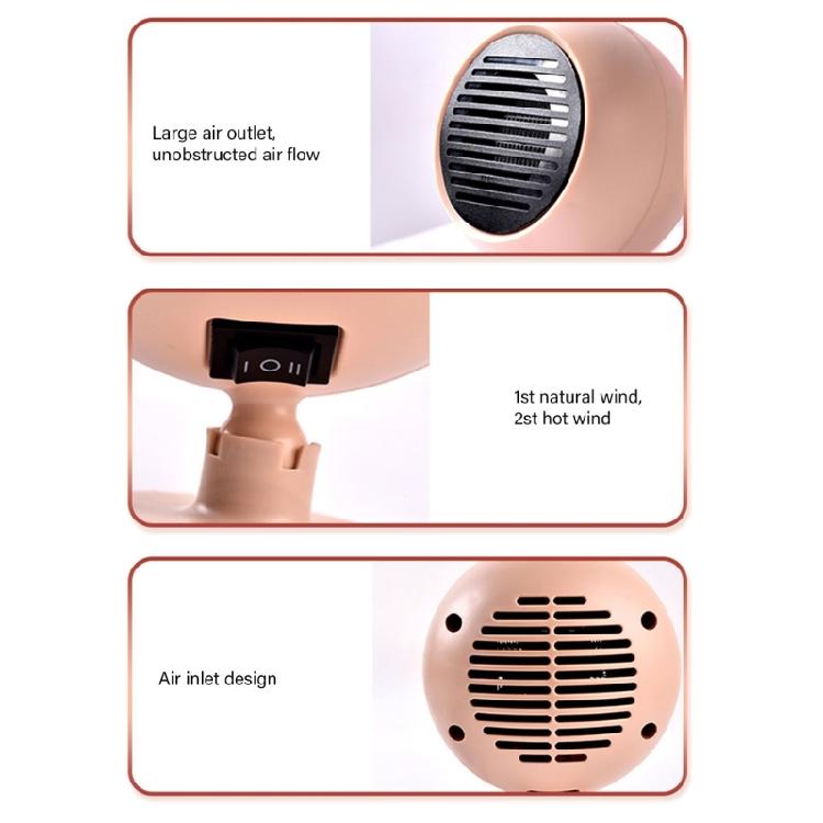 12V Обогреватель лобового стекла, Автомобильный обогреватель, Вентилятор теплого воздуха для автомобиля, Энергосберегающий для четкой видимости, Безопасный опыт вождения