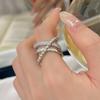 Универсальное геометрическое многослойное регулируемое кольцо: Модный Асимметричный Дизайн для Женщин