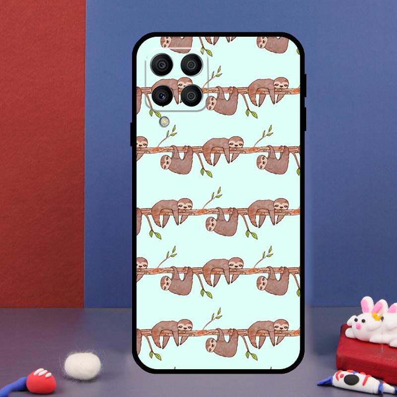 Baby Sloth For Samsung Galaxy M14 M34 M54 M33 M13 M23 M53 M15 M55 M31 M51 M20 M30s M32 M52 Phone Case