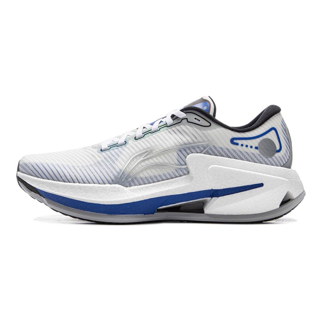 Li Ning Furious Rider 8 Низкие Повседневные Беговые Кроссовки Мужские Белый Серый Синий ARZV005-5