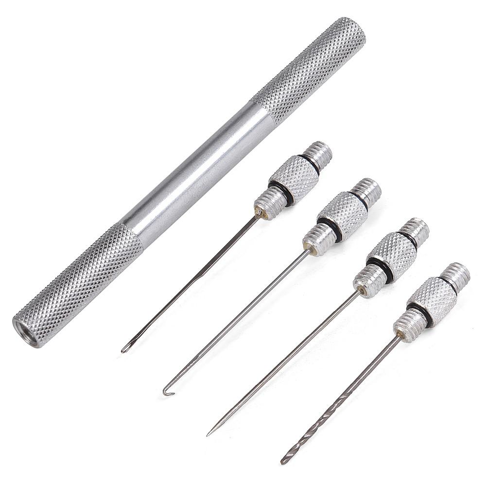 Secure Grip Fishing Bait Needle Lightweight Bait Drill Stringer Bait Needle Kit  Carp Fishing