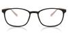 Full Rim Rectangle Black Pink Change 2421 C5 Fashion Women Eyeglasses