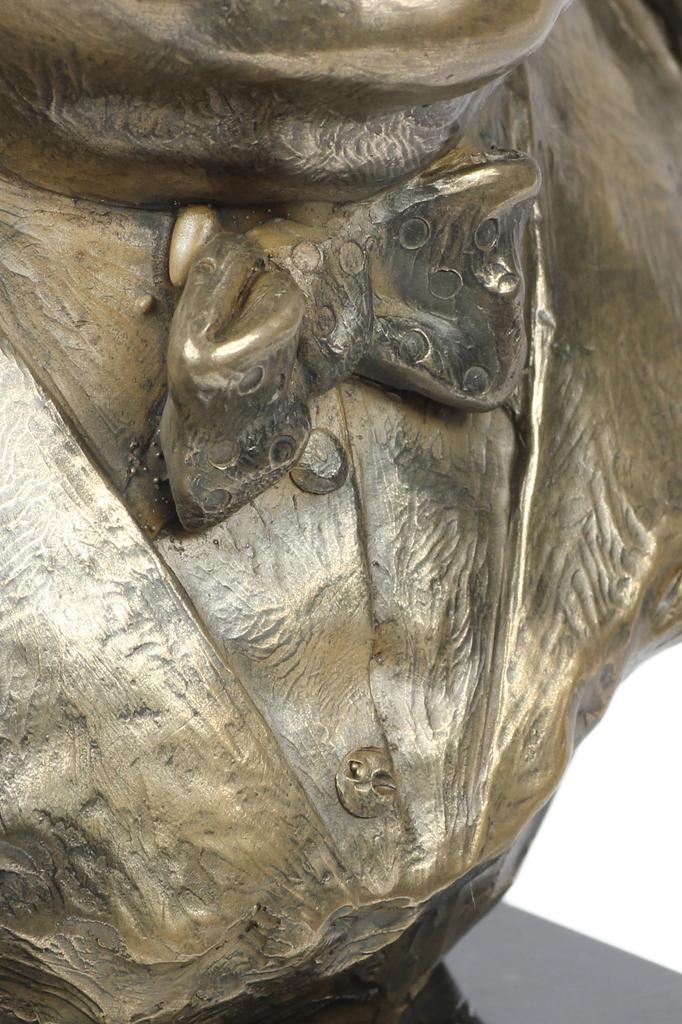 Уинстон Черчилль - мраморный бюст, статуэтка известной личности, украшение для офиса, школы и отеля от бренда Art-Dog