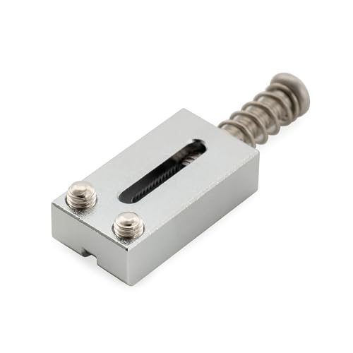 Musiclily Ultra 10,5 мм Латунные бриджевые сёдла для электрогитар ST Strat/TL Telecaster, Хром (Набор из 6)