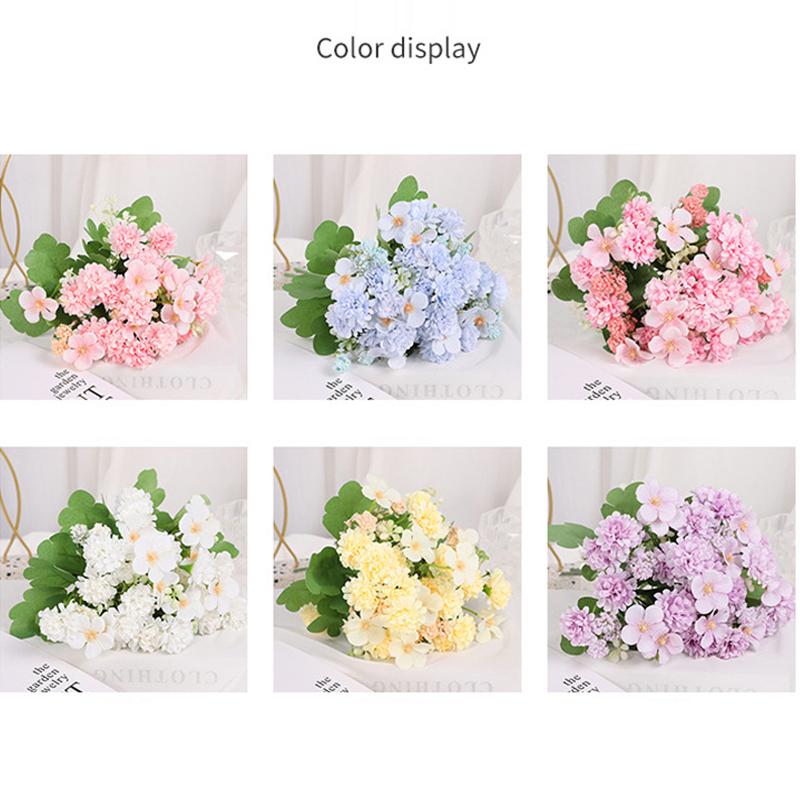 2PCS Artificial flowers, artificial flowers, daisies, artificial flowers, home decoration flowers, artificial flowers.
