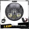 5.75-Inch LED Remote Control Headlight for Harley Motorcycles