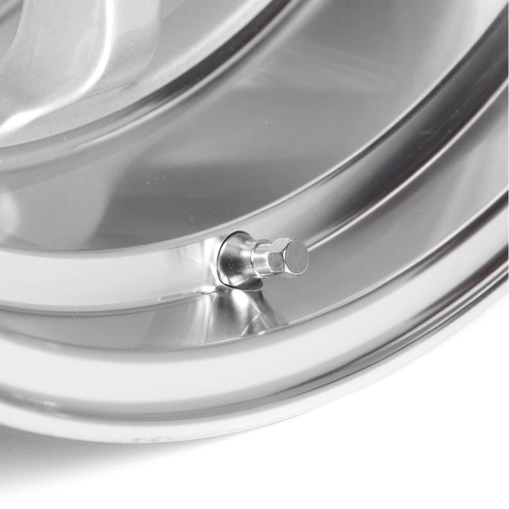 4Pcs Aluminum Alloy Rubber Tubless Wheel Tire Tyre Valve Stem Cap Kit