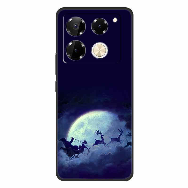 2024 Christmas Phone Cases For Infinix Note 40 Pro 4G 5G Cases Soft TPU Silicone For Note 30 4G 5G Infinix Note 40Pro 30Pro 4G