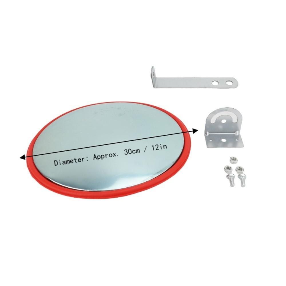 30cm Diameter Convex Safety Mirror Hemispherical Traffic Safety Mirror Corners
