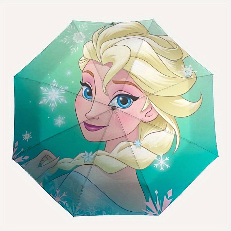1pc Elsa, Frozen Automatic Umbrella 8-Bone Design Compact Gear for Outdoor Travel,Perfect Gift for Friends' Birthdays yy250815034