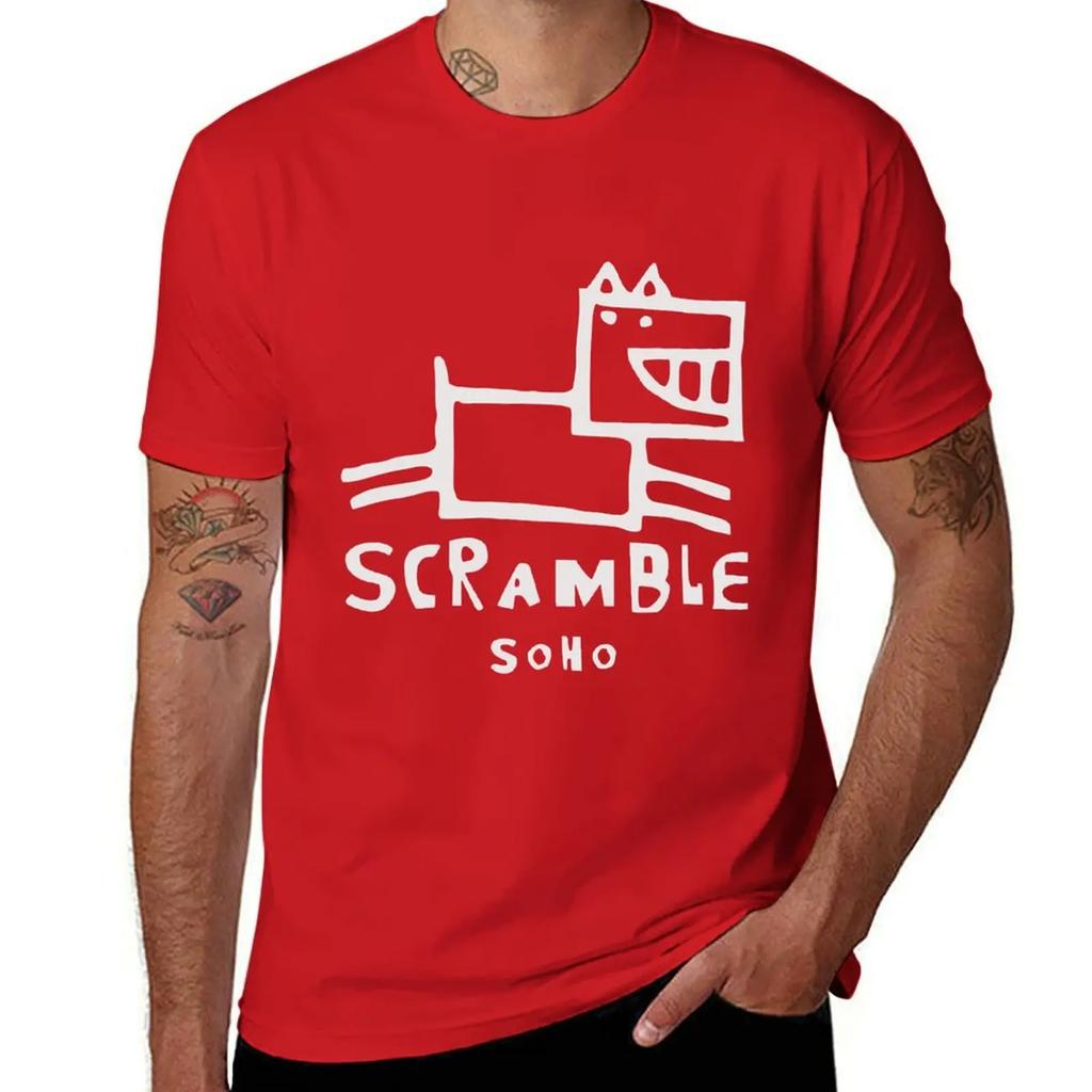 Scramble Studios Soho - Toast of London T-Shirt man clothes plus sizes plus size clothes plain black t shirts men