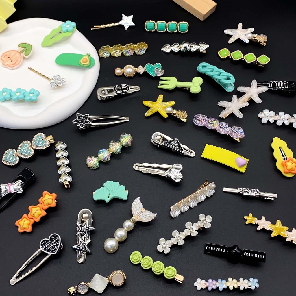 Крутая металлическая шпилька Y2K: Высококачественная горячая девчачья челка с заколкой и головной убор в виде утконоса