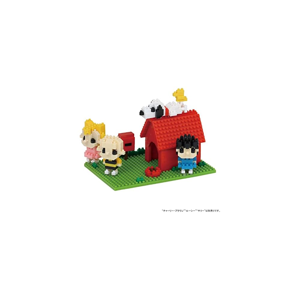 Kawada Nanoblock Дом Снупи Набор для сборки NBH_228 300 деталей Образовательная игрушка