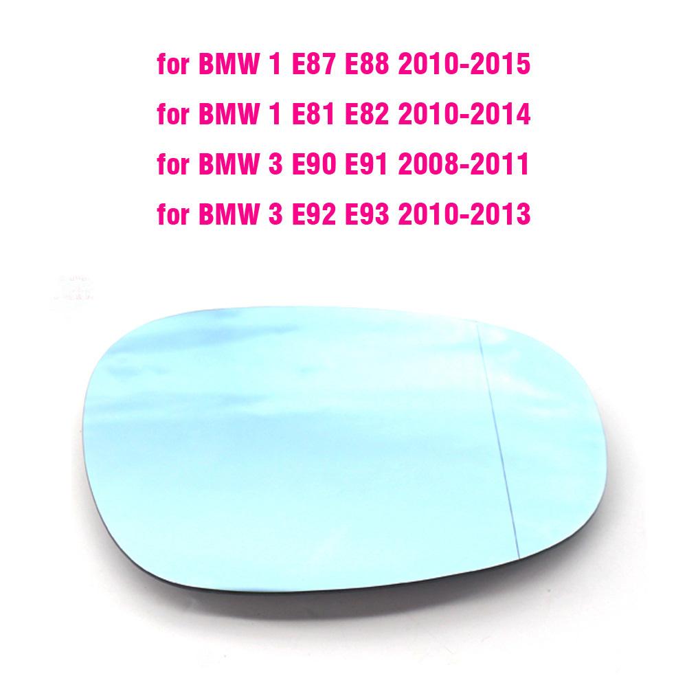 Левое Правое Широкоугольное Зеркальное Стекло с Подогревом Для BMW 3 Серии E91 E90 E92 E93 LCI Седан Фейслифт 318d 320d 320i E80 E81 E87