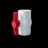 65mm white socket pvc ball valve