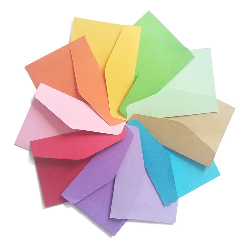 Gift Envelope Storage Blank Envelopes Paper Envelopes ID Card Packing Wedding Invitations