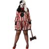 Déguisement Femme Clown Diabolique