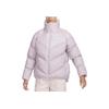Nike Therma-Fit Повседневный короткий пуховик с воротником-стойкой Женские куртки Фиолетовый FD8212-019