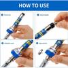 Grease Coupler High Pressure Grease Coupler Grease Fittings Extensions Heavy-Duty Grease Gun Coupler Fits All Grease Guns Quick Lock and Release