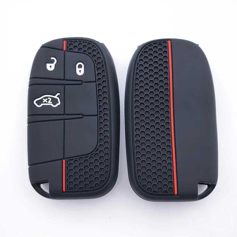 Чехол для ключей для Jeep Cherokee Compass S Renegade Grand Commander Для Dodge Journey Challenger Jcuv Charger Для Chrysler 300C Обложка