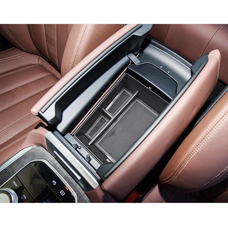 Органайзер для центральной консоли для BMW X5/G05 X7/G07 -2024, X6/G06 -2024, лоток-подставка для подлокотника, ящик для хранения, аксессуары для интерьера