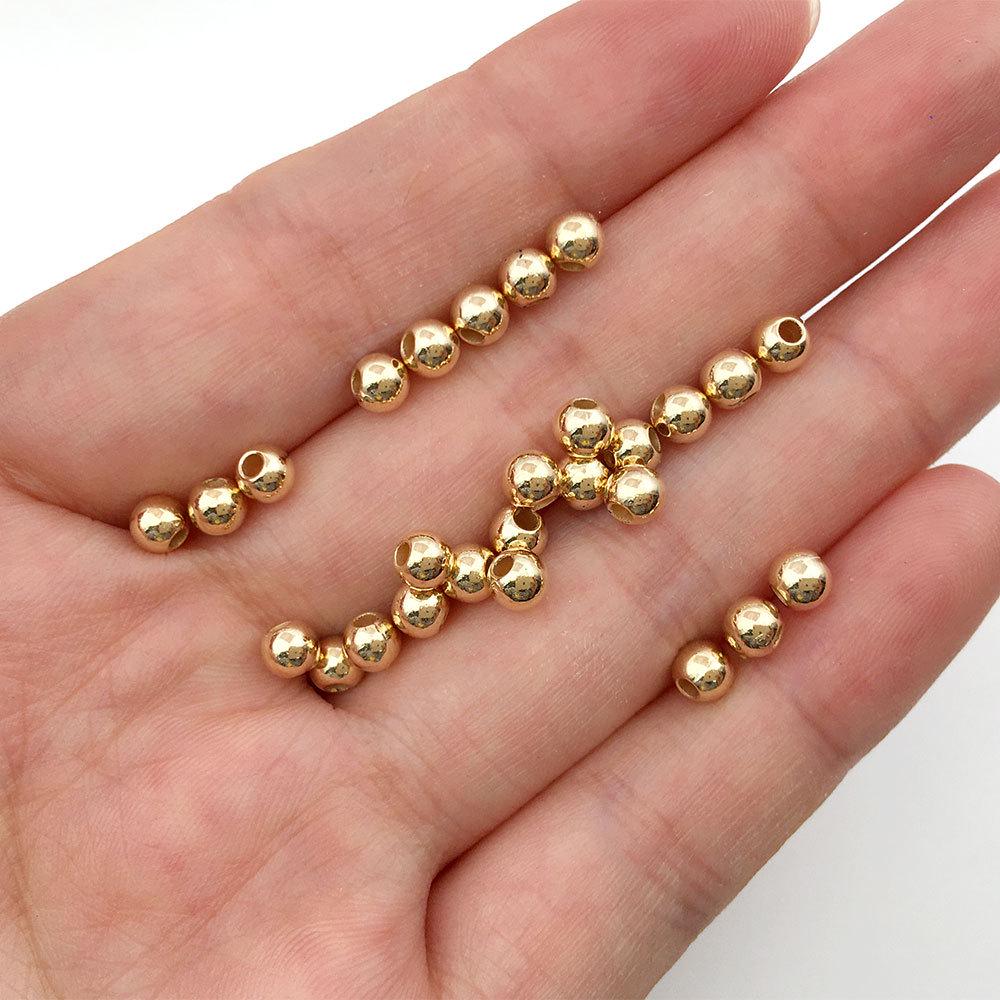 «Набор для самостоятельного изготовления бижутерии 2000 года.: Круглые перфорированные пластиковые бусины CCB для браслетов"