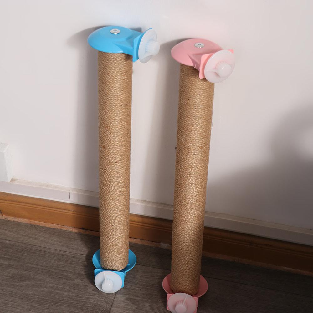 50CM Height Cat Scratching Post Non-Debris Cat Climber Toy Fun Sisal Rope Scratching Pole Play