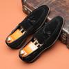 Men's Casual Business Shoes Mens Classic Retro British Style Tassels Loafers Moccasins Fashion Party Wedding Flats for Men