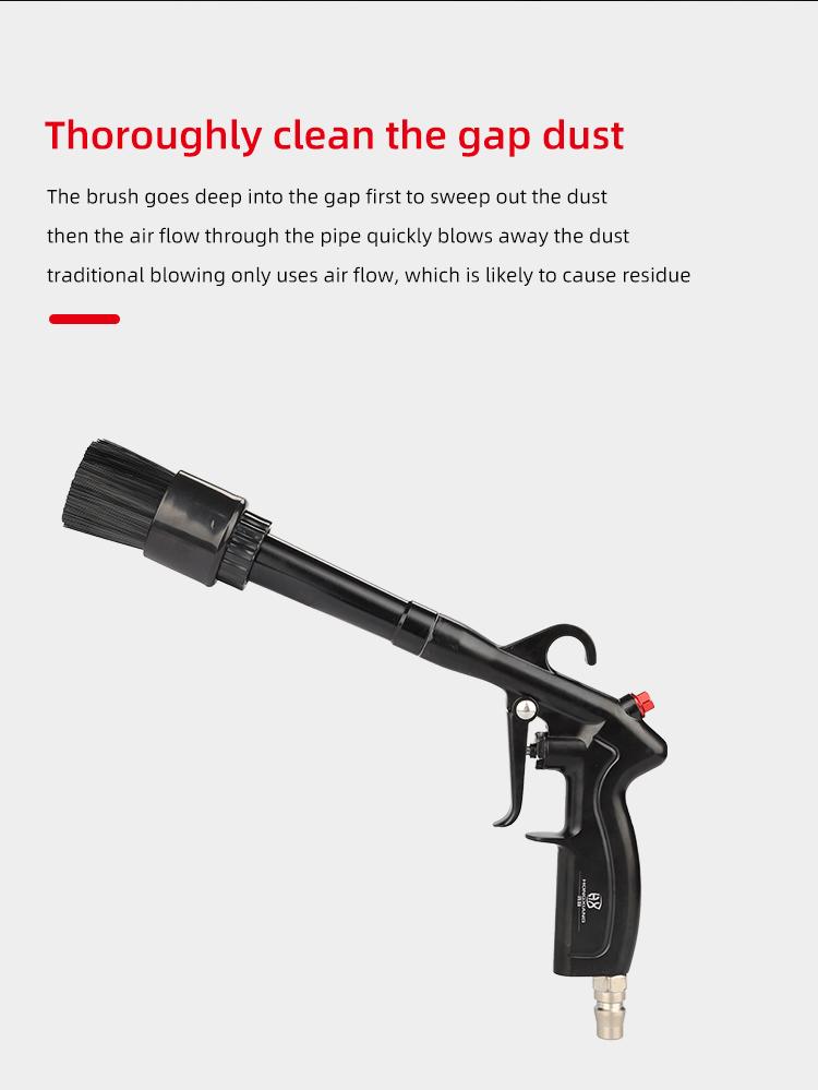 Oem Manufacturer's Direct Sales Industrial High Pressure Power Anti Static Plastic Interior Air Dust Blow Gun For Car Cleaning