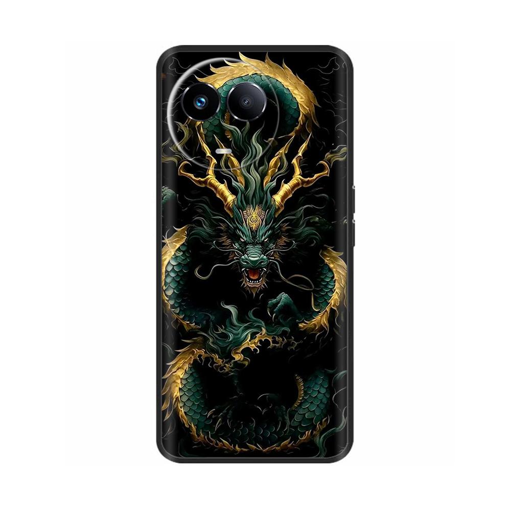 Чехол для Realme 11 5G Милый дизайн Мягкая задняя крышка из жидкого силикона Для Realme 11X Realme11 11 X 2023 RMX3785 Защитный корпус
