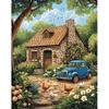 Painting By Numbers Rural Cottage Acrylic Paint Paintings Art Supplies Oil Picture On Canvas Painting House Decor For Home