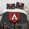 A-Apex Legends Игровой Мультяшный Комплект Постельного Белья Спальня Мягкие Современные Покрывала Удобное Пододеяльник Чехол для Одеяла и Наволочка
