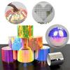 DIY Mosaic Glass Mirror Stickers Self Adhesive Decorative Wall Tape for Living Room Bedroom Home Renovation Supplies