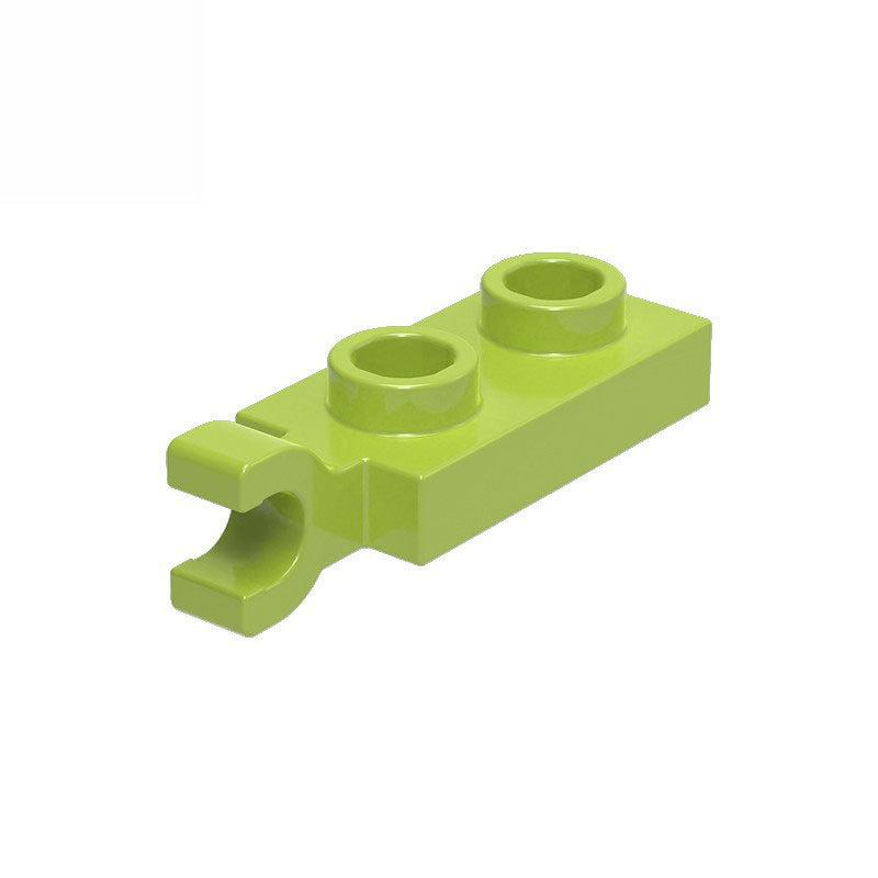 10 ШТ 63868 42923 Пластина Специальная 1x2 с Ручками Тонкий Блок Moc Цветные Аксессуары Совместимо с Кирпичом Сделай Сам Детская Игрушка