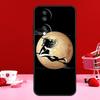 Ведьма Хэллоуин Кот Темная Ведьма Для Чести Магия 7 5 6 8 Pro Чехол Для Honor 200 400 50 70 90 Lite X8c X8b X9a X9b X9c X9d Win