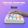 RGB Backlit 68-Key Wired Gaming Keyboard with Mechanical Feel & ABS Material