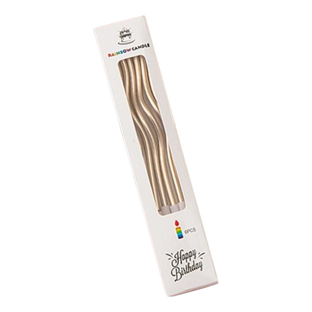 Свечи на день рождения Спиральные свечи для торта Длинные тонкие свечи для торта Для свадебной вечеринки и украшения торта