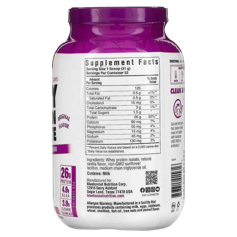 Whey Protein Isolate, Original, 2.2 lbs (992 g)