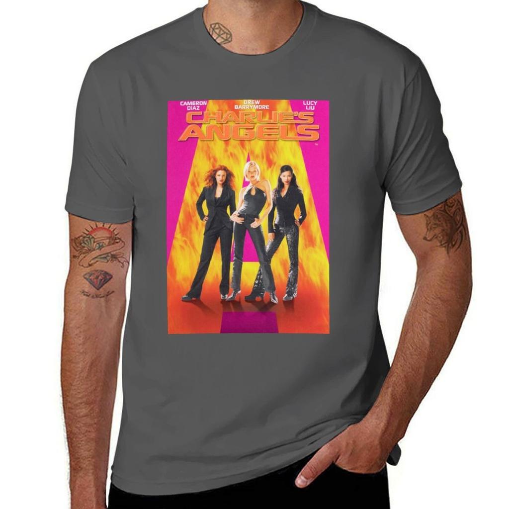 Charlies Angels Poster TShirt Simple Graphic Design TShirt