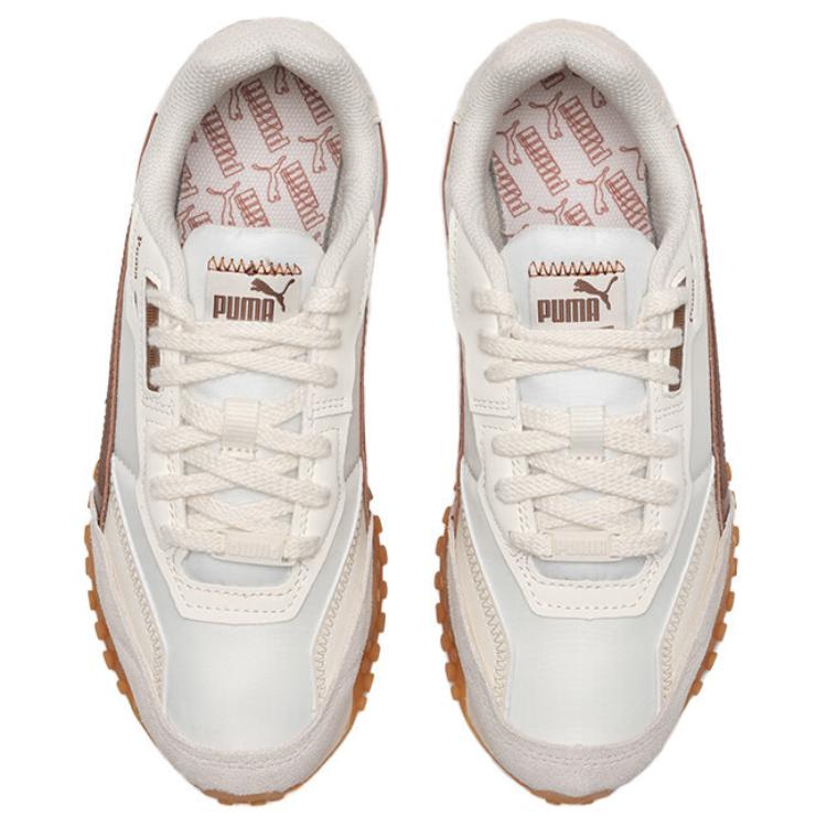 Puma Blktop Rider Neo Vintage Comfortable Versatile Durable Low-Top Lifestyle Casual Shoes Unisex Sneaker White Brown Gray 39315108