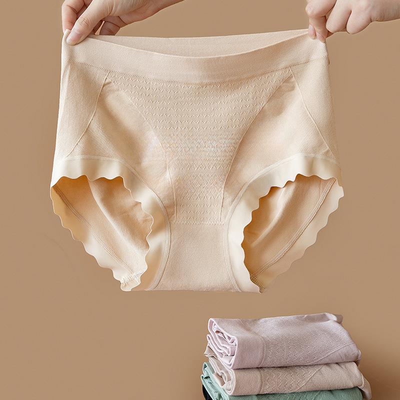Underwear Women's High Elasticity Large Size Hip Lifting Triangle with Antibacterial Crotch Panties