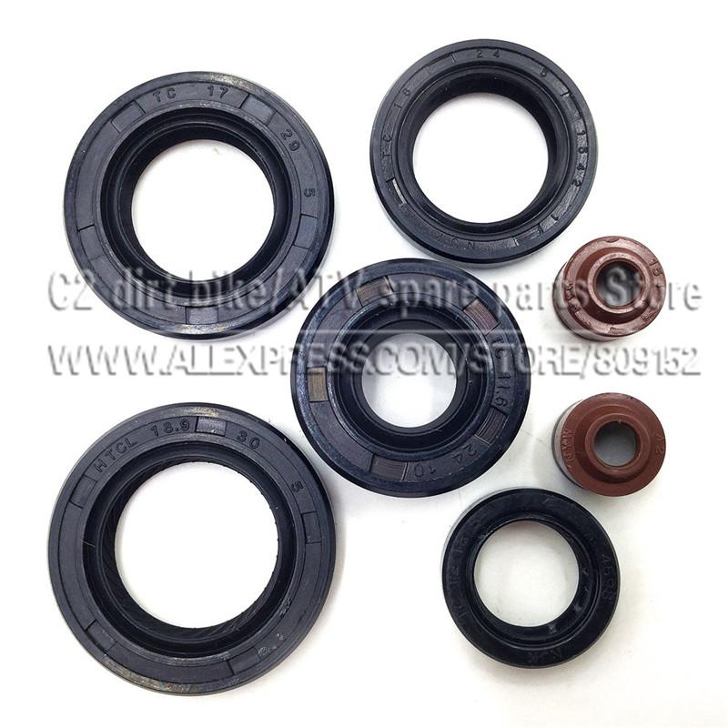 YinXiang Engine 140/150/160cc YX140/150/160 engine Oil Seal Valve seal For Chinese Dirt Pit Bike Kayo BSE Apollo YX Engine Parts