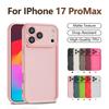 Оригинальный чехол из жидкого силикона для iPhone 17 Pro Max 17 Air Защита камеры Ударопрочный Мягкий чехол для iPhone17 Pro Max Air