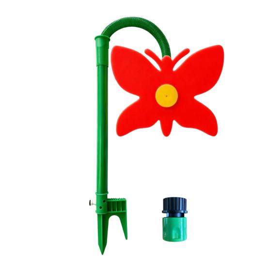 Butterfly Garden Sprinkler, 360-Degree Rotating Lawn Water Sprinkler, Fun Dancing Butterfly Sprinkler for Yard Garden Watering Kids Outdoor Playing