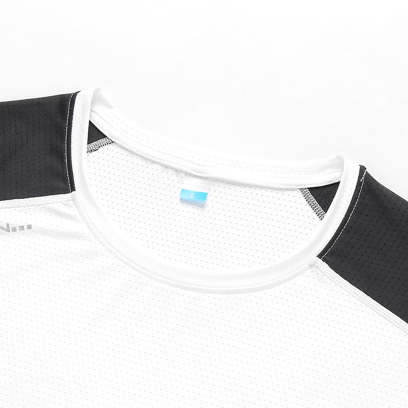 Тонкая футболка с круглым вырезом, летняя спортивная футболка для бега, цветная мужская и женская короткая футболка, повседневная, свободная, из шелка, быстросохнущая