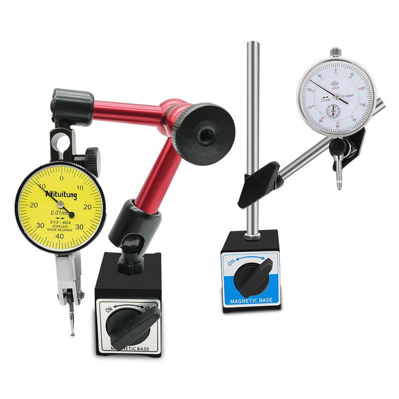 Small High-Precision Magnetic Base Dial Indicator Set 0-10