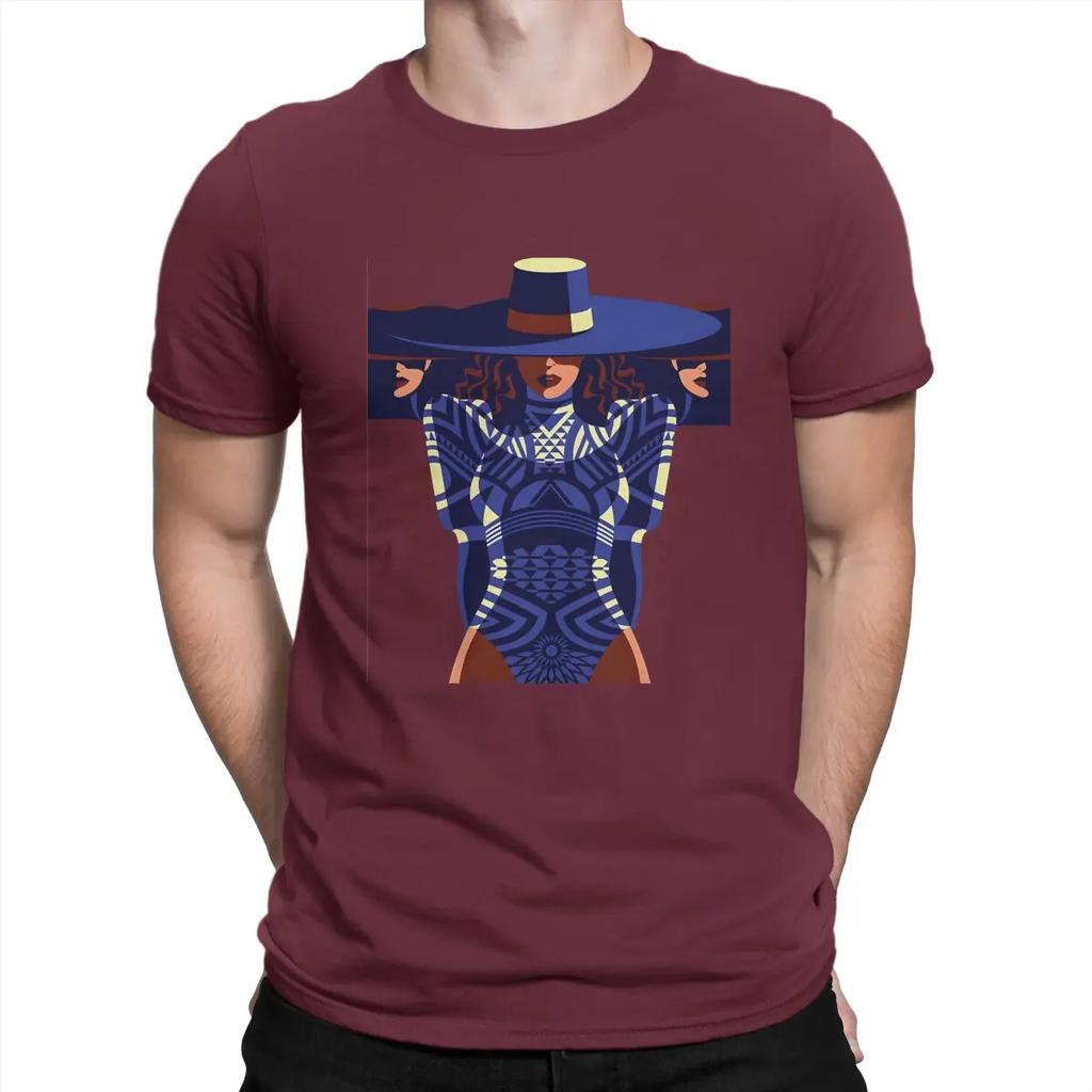 Beyonce Men's T Shirts Beyonce Funny Tees Short Sleeve Crewneck T-Shirts 100% Cotton Original Tops