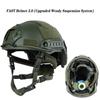 BOOIU Fast Tactical Helmet Wendy Suspension System Fiberglass Outdoor Activity Training Safety Riot And Rapid Protection Helmet