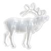 3D Animal Resin Mold Epoxy Resin Mold with Realistic Elk Shapes Fine Carved Silicone Mold for Wall Desktop Décoration